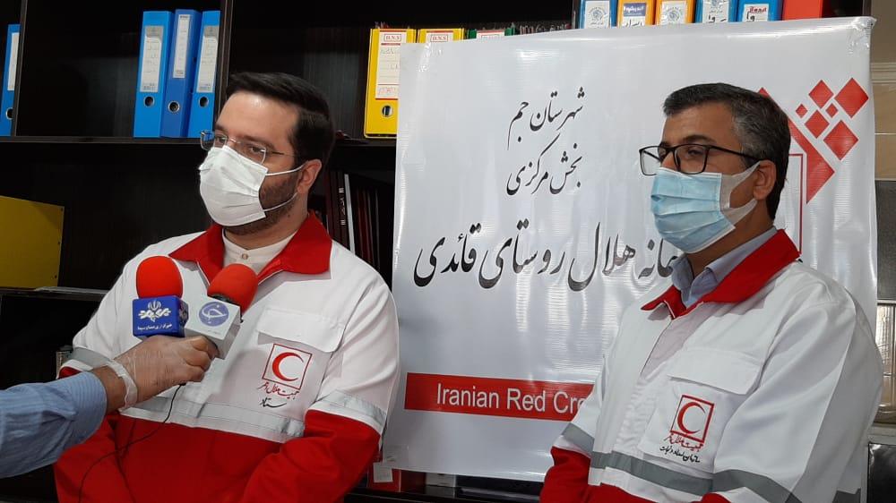 با حضور رئیس سازمان داوطلبان در بوشهر؛ خانه هلال روستای قائدی افتتاح شد